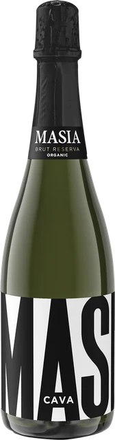 Fles Masia Cava Brut Gran Cuvée Organic